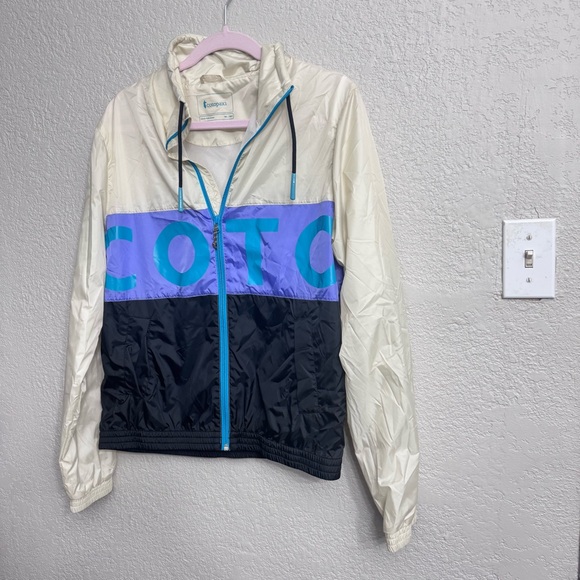 Cotopaxi Women’s WL Men’s Medium Windbreaker Colorblock Logo Zip Jacket - Picture 2 of 6